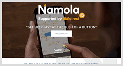 Desktop Screenshot of namola.com
