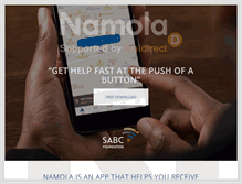 Tablet Screenshot of namola.com